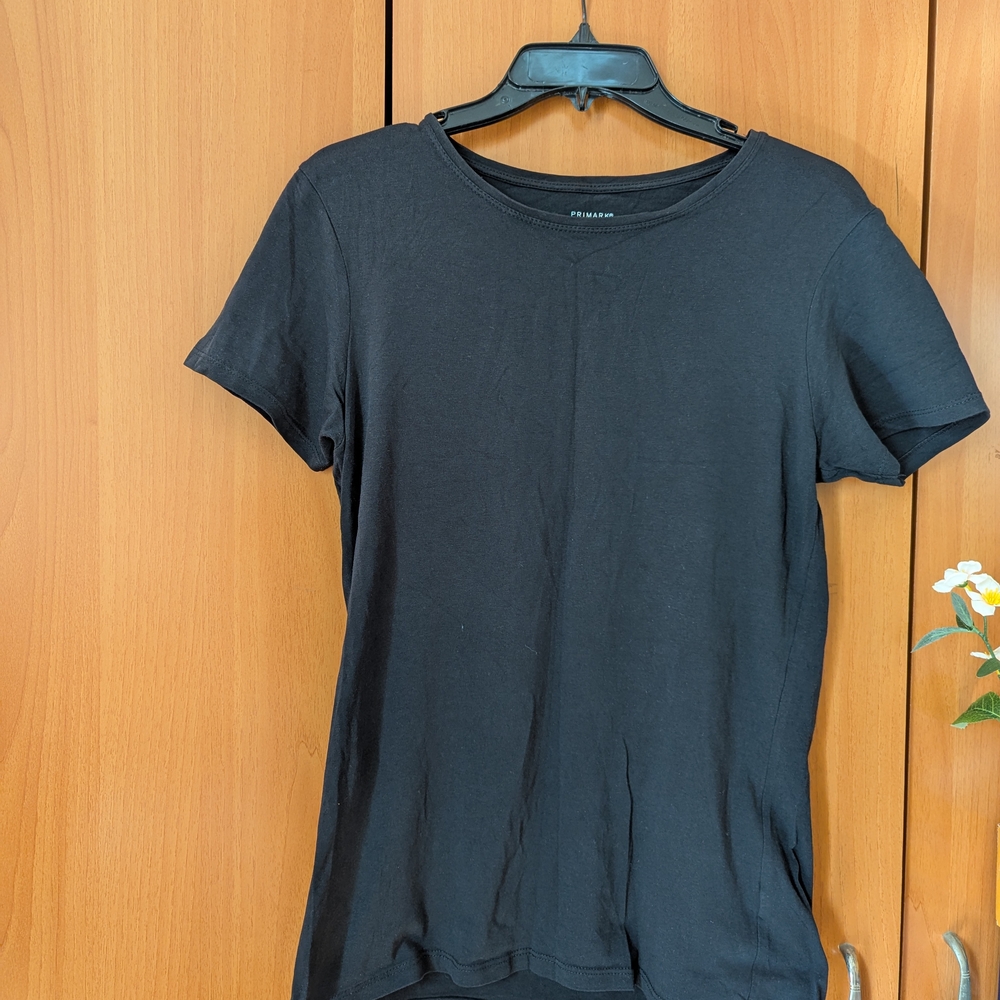 [Teens/Women's] Black Short Sleeve Tee